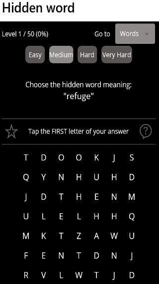 Hidden word